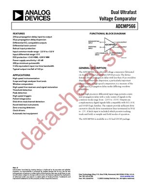 ADCMP566BCPZ datasheet  